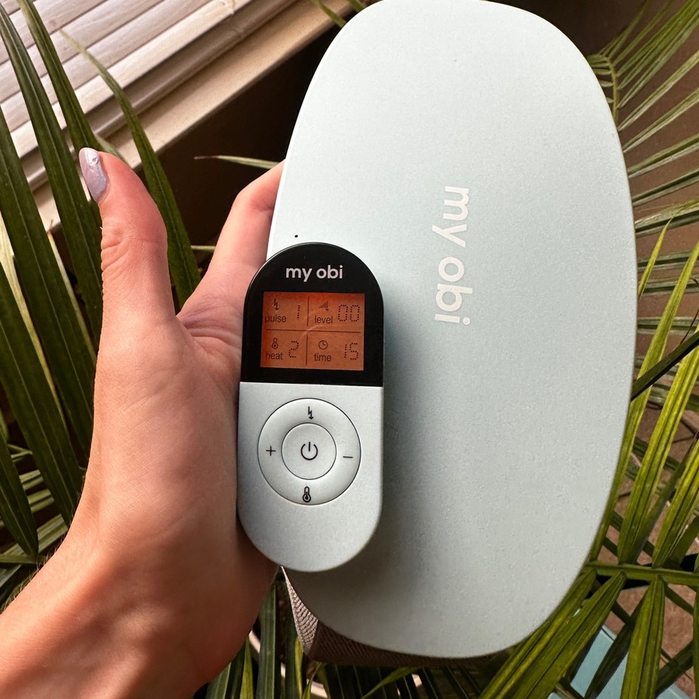 Portable Heating Pad With Tens Machine And Infrared Light With Discrete Remote